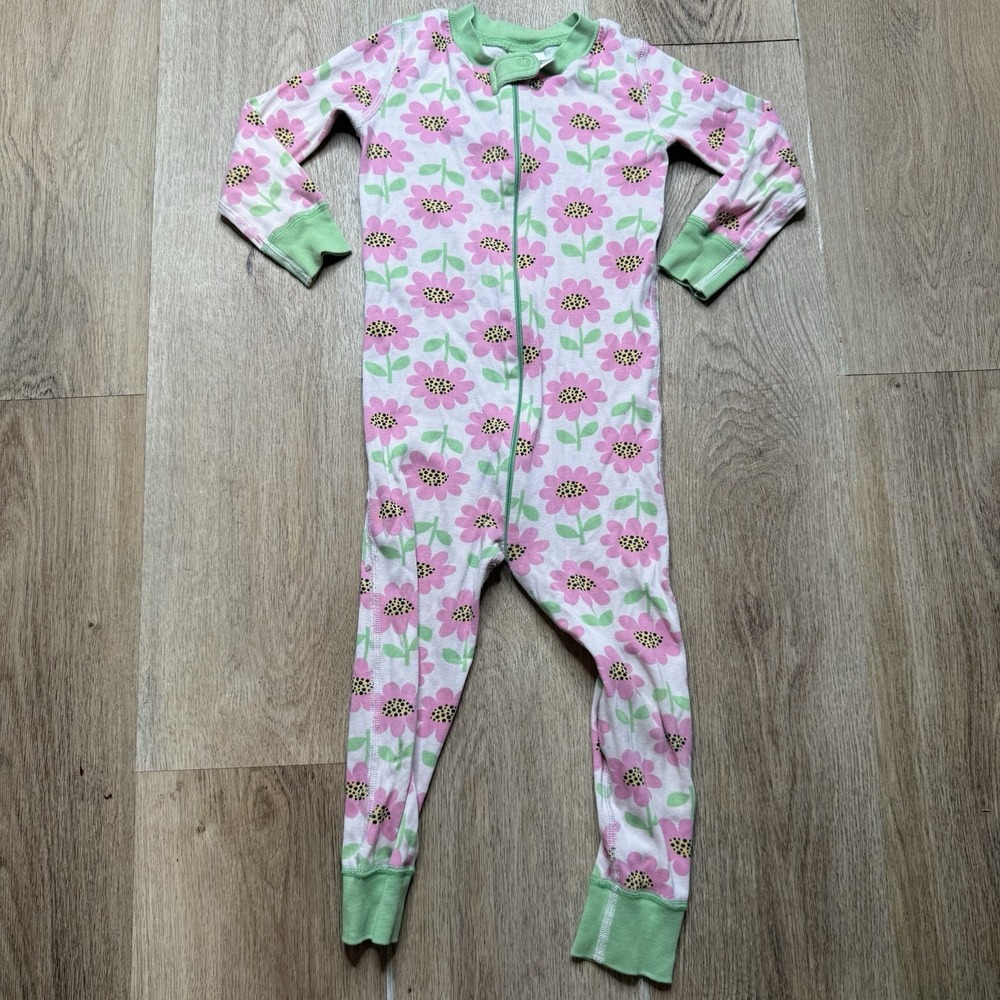 Hanna Andersson Size 3 90cm Kids Multicolor 100% Organic Cotton Pajama‎ Suit